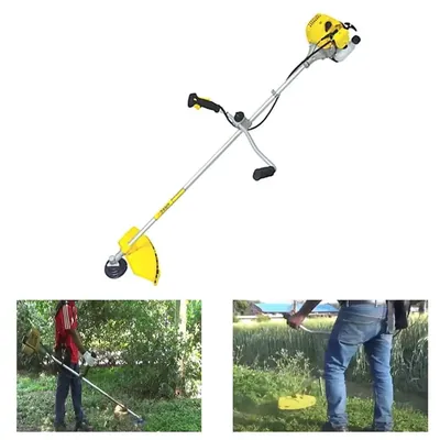 KisanKraft KK-BC4-8634, 4 Stroke 1.2 HP 34 CC Petrol Sidepack Brush Cutter with Accessories