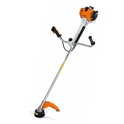 Stihl FS 410, 41.6 CC 2-Stroke Sidepack Petrol Brush Cutter, 2.7 HP Grass Cutting Machine for Agriculture & Gardening