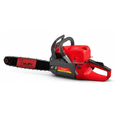 YURI YR-GCS1127, 58 CC 2-Stroke Petrol Chainsaw with 22 Inch Guide Bar & Chain for Heavy Duty Wood Cutting