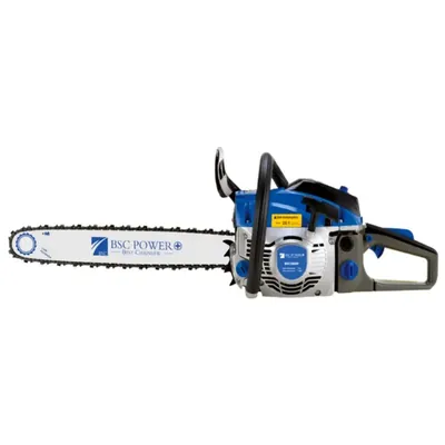 BSC Power 5800P, 58 CC 2.4 kW Petrol Chainsaw with 18-inch Guide Bar for Landscaping, Wood Logging/Cutting and Tree Felling