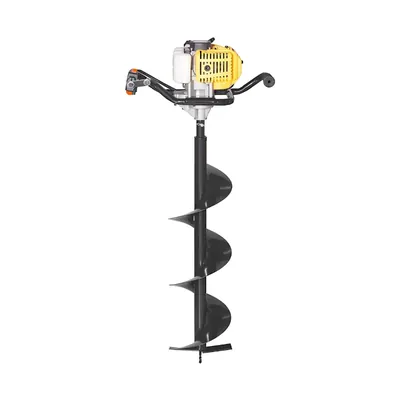 KisanKraft KK-PPDE-71, 71-cc One Man Operated Earth Auger / Post hole digger with 12 Inch Auger Bit