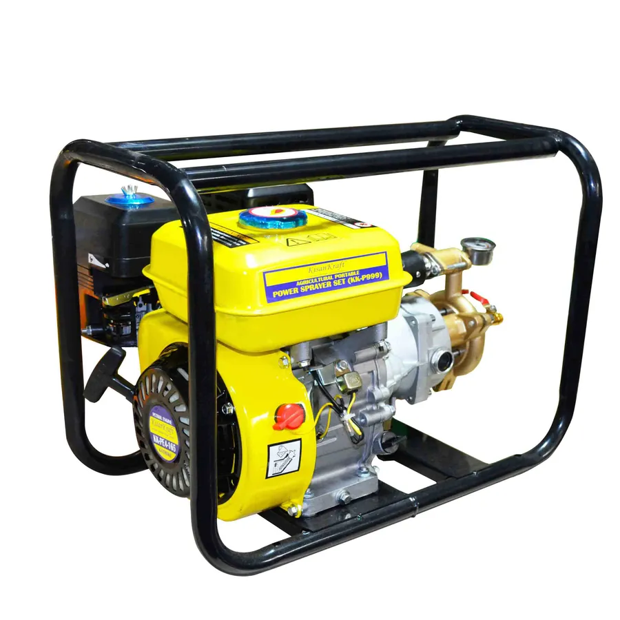 KisanKraft KK-P999, 5.5 HP 4 Stroke Engine Heavy Power Sprayer For Agriculture and Garden use
