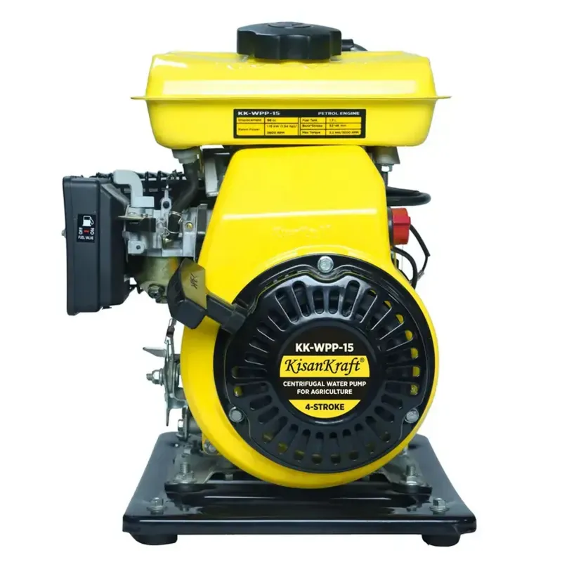 KisanKraft 1.5 Inch Petrol Operated Agriculture Water Pump with Accessories, KK-WPP-15
