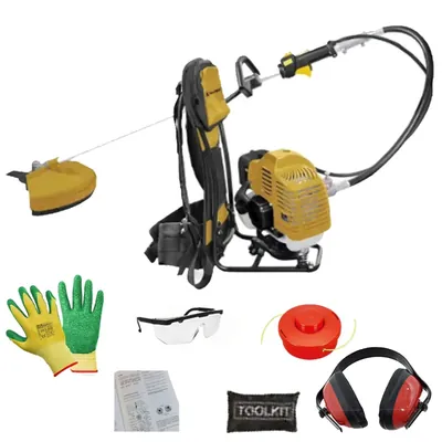 Xtra Power XPG-BC2B, 43 CC 2 Stroke Backpack Petrol Brush Cutter, 1.2 kW Grass Cutting Machine