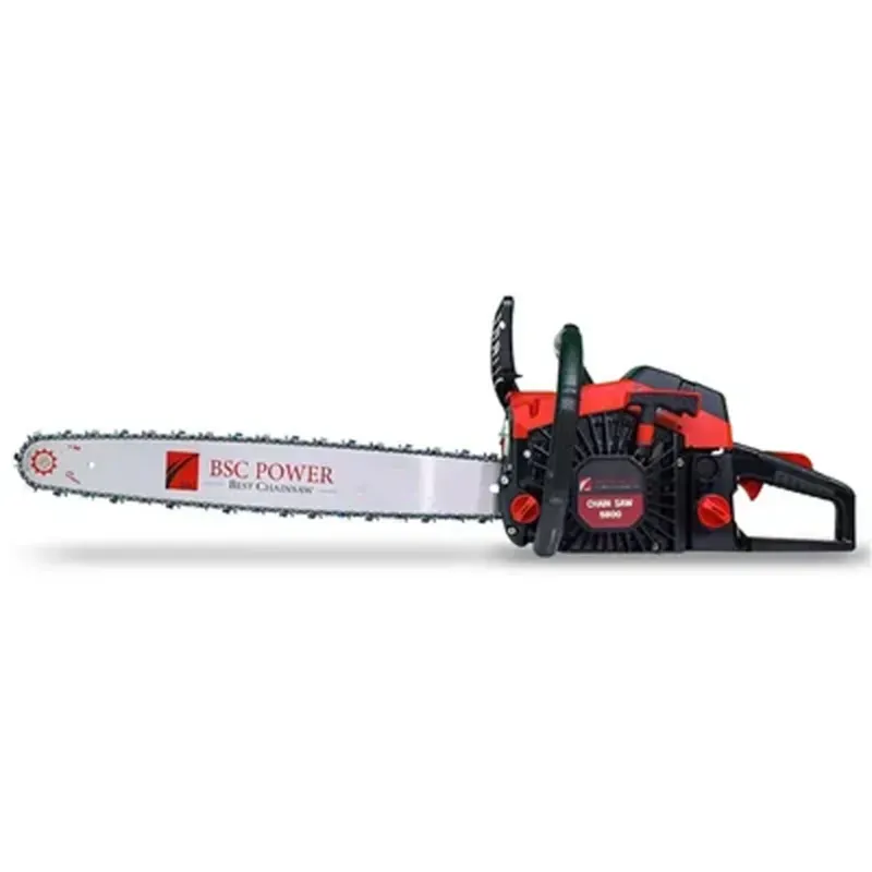 BSC Power 5800, 58 CC Petrol Chainsaw with 18 Inch Guide Bar for Felling/Cutting Trees, Logging Woods