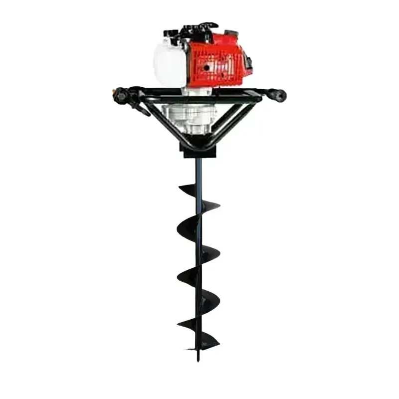 Latson EA 63, 2 Stroke 63 CC Earth Auger, Post Hole Digger with 6 Inch Drill Bit