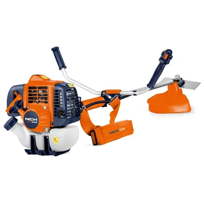 NCH G45, 63 CC 1.7 kW 2-Stroke Sidepack Petrol Brush Cutter, Ideal for Agriculture, Gardening & Landscaping