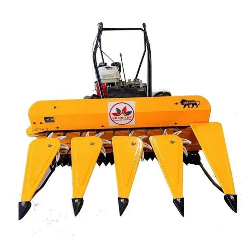 Krishitek 5 HP Petrol Power Reaper GS160 Engine, 1 Acre/Hour Gear Drive Crop Cutter Machine