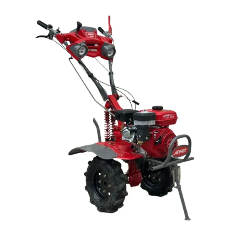 JEEKO 7 HP JT90P 4-Stroke Petrol Power Weeder, Tiller Machine with LED Light & Cooling Fan