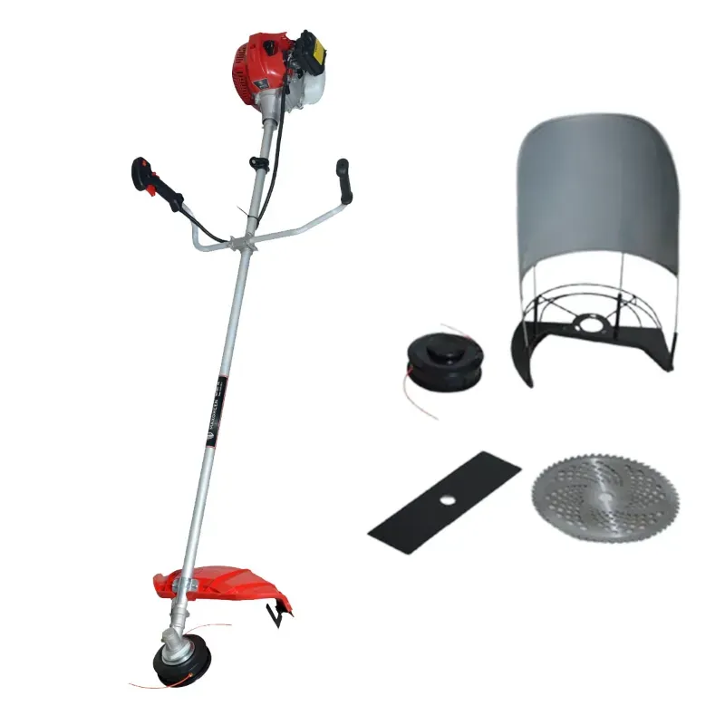 MAXGREEN MPBC, 35 CC 4 Stroke (GX35) Sidepack Petrol Brush Cutter / Grass Cutter with Free Accessories