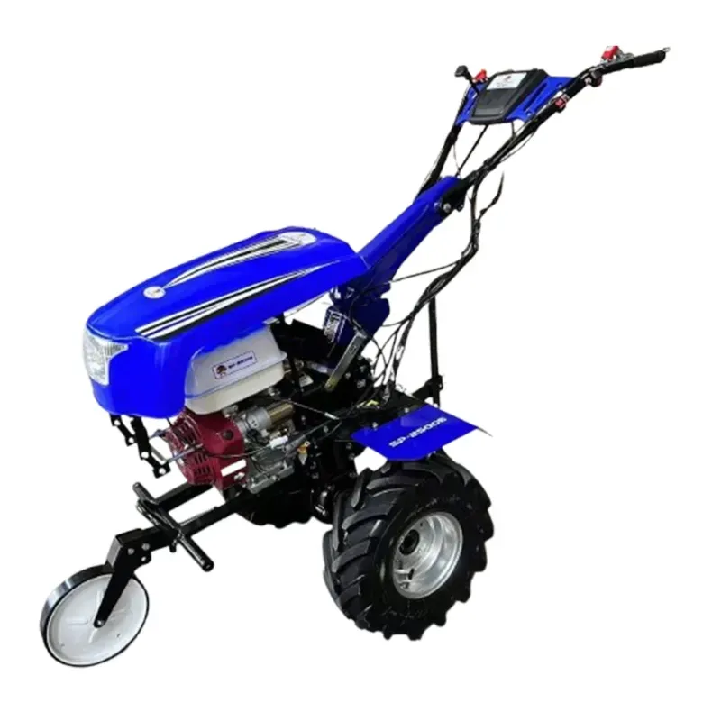 SINGH POWER SP 2500E, 10 HP Petrol Self Start Power Tiller with 4.5 ft Rotavator & Headlight