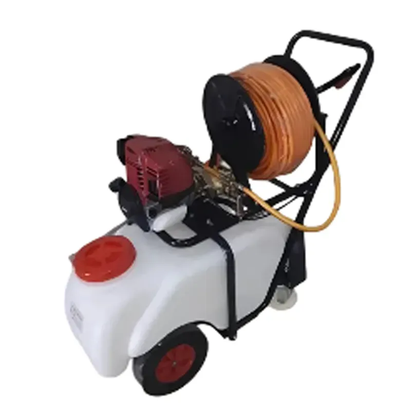 GT Shakti 50 L Petrol Trolley Sprayer, 4 Stroke 35 CC Engine With 50 m Hose Pipe & Spray Gun For Agriculture