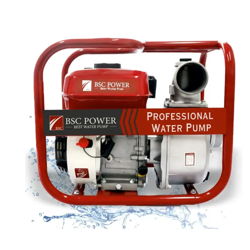 BSC WP-20, 4-stroke 7.5 HP 2 Inch Petrol Operated Water Pump, Suitable for Irrigation Purposes