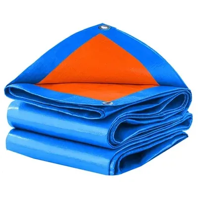 Siddhi Agritech 200 GSM HDPE Waterproof UV Protected Tarpaulin Sheet for Multipurpose Use (Size- 9 x 6 ft)
