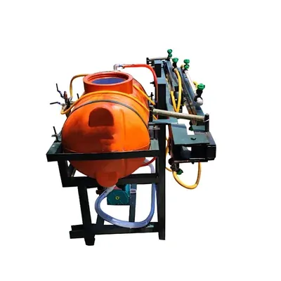 Tractor Mounted 200 Litre Boom Sprayer of 60 LPM HTP Pump and 13 Nozzles