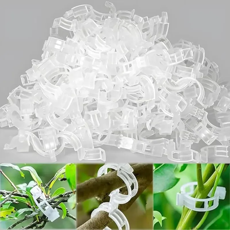 AgriVision Sturdy Support Clips Plant Support Quick Attachment 200 pcs Durable