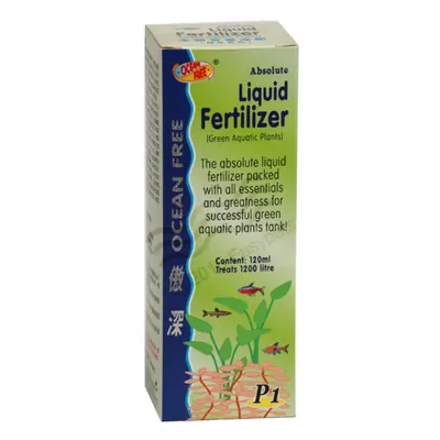 Ocean Free P1 Liquid Fertilizer 120 ml Treatment For Green Aquatic Plants