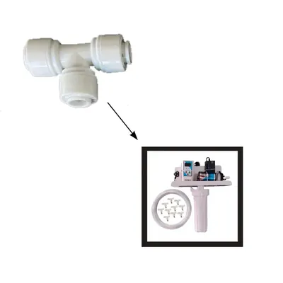 Simaragro Simar Agro Plastic Fogger Kit Tee without Nozzle (Pack Of 10)