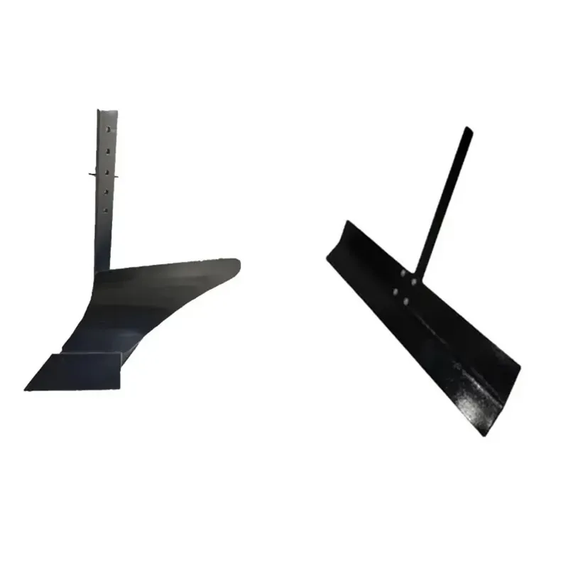Power Weeder Single Side Plough & Leveler Attachment Combo For 5 To 10 HP Power Tiller / Cultivator