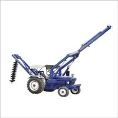 Mild Steel Pole Erection Machine, for Agriculture & Farming, Diesel