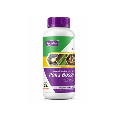 PONALAB PONA BOSSY (1 Litre) Phosphate Solubilizing Bacteria (PSB) Bio-Fertilizer for Root Development, Flowering & Fruit Setting