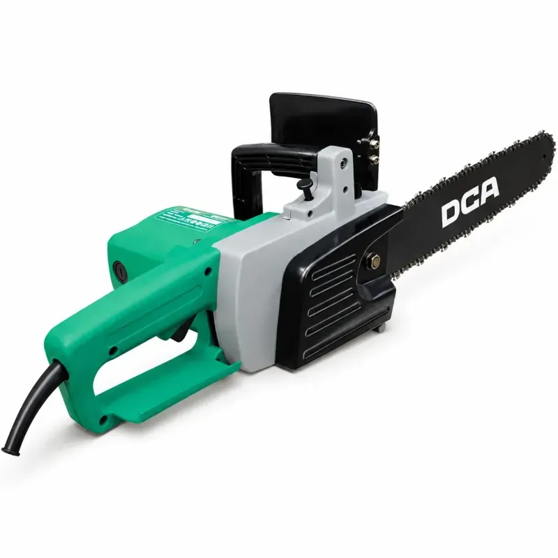 DCA 1300 W-2200 W Electric Chainsaw for Wood Cutting with 16 Inch Guide Bar & Automatic Lubrication AML405