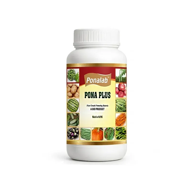 PONALAB Pona Plus (250 ml) Bio-Fertilizer Consortium 1 x 10⁸ CFU/ml Plant Growth Promoter with Nitrogen Fixing for Agriculture Use