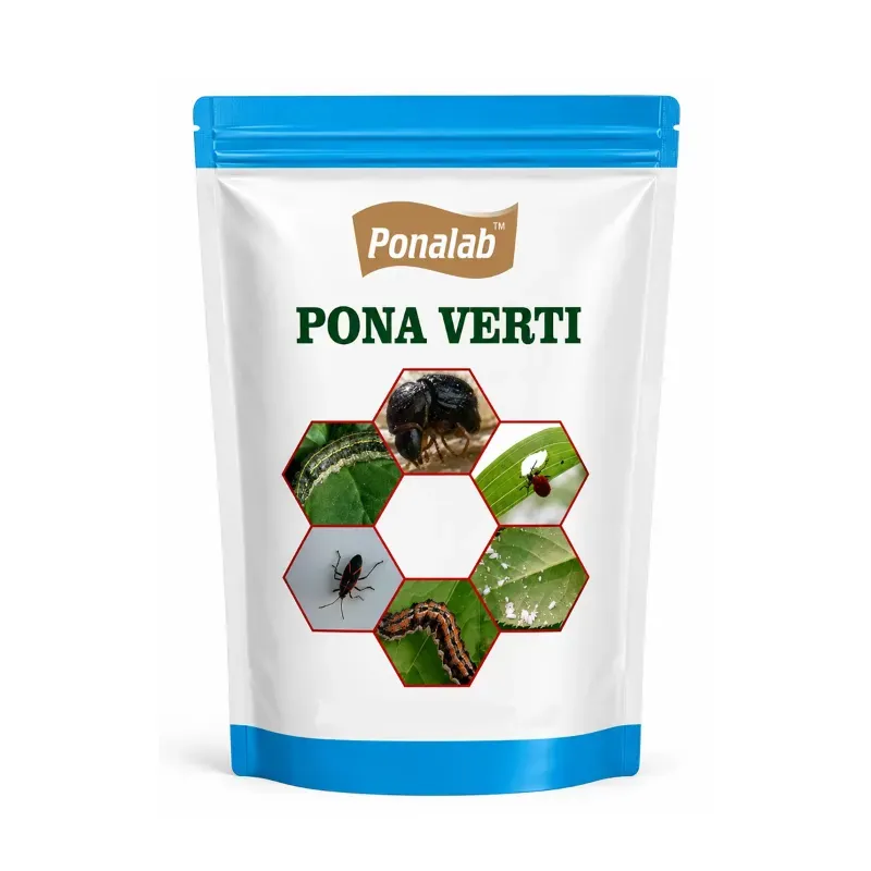 PONALAB 1 kg Pona Verti Bio-Insecticide (2 x 10^8 CFU/g) Entomopathogenic Fungus for Sucking Pest Control for Organic Farming