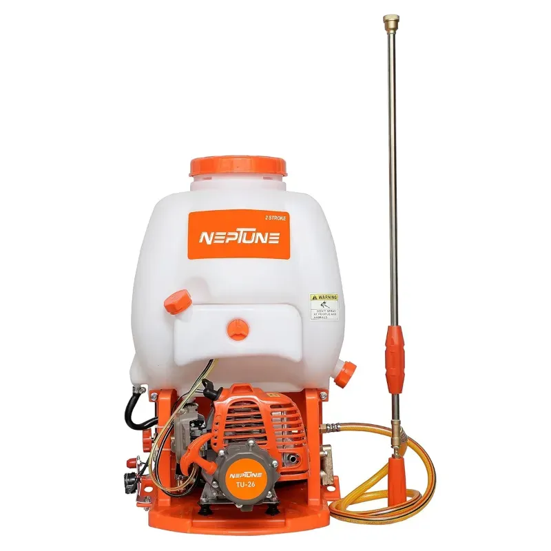 Neptune NF-608, 26 CC 2 Stroke 16 L Backpack Power Sprayer for Agricultural and Garden use