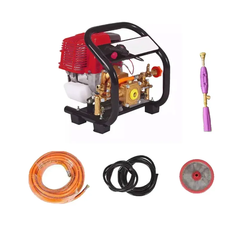 MECSTROKE Portable Power Sprayer with 2 Stroke 52 CC Petrol Engine With Hose Pipe and Other Accessories