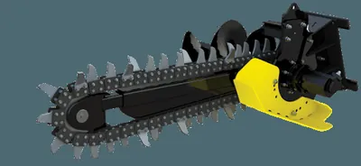 Commercial Heavy Duty Portable Tractor Trencher 35-75 HP