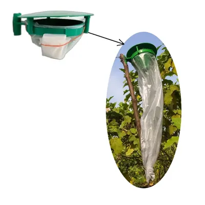 INDO AGRITECH Green Funnel Trap (1st-Grade Plastic) for Agricultural Purpose (Pack of 200)