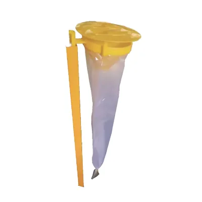 INDO AGRITECH Yellow Funnel Trap (1st-Grade Plastic) for Agricultural Purpose (Pack of 200)