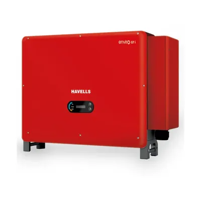 Havells Enviro GTi 6600TX Three Phase Solar on Grid Inverter 6.6 kW Dual MPPT IP65 for Commercial Solar Rooftops