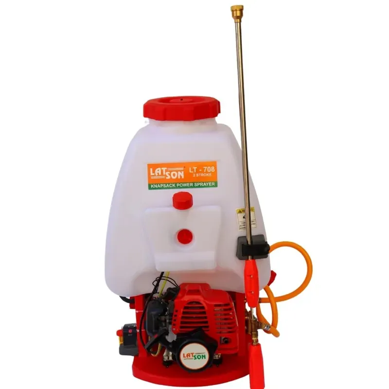 Latson LT-708, 26 CC 2 Stroke 20 L Backpack Power Sprayer for Agricultural Use and Pest Control