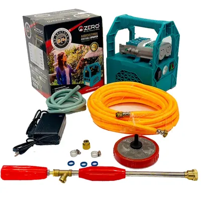 ZERO Powerful Double Motor Portable Battery Sprayer 12 V 14 Ah with 250 PSI Motor