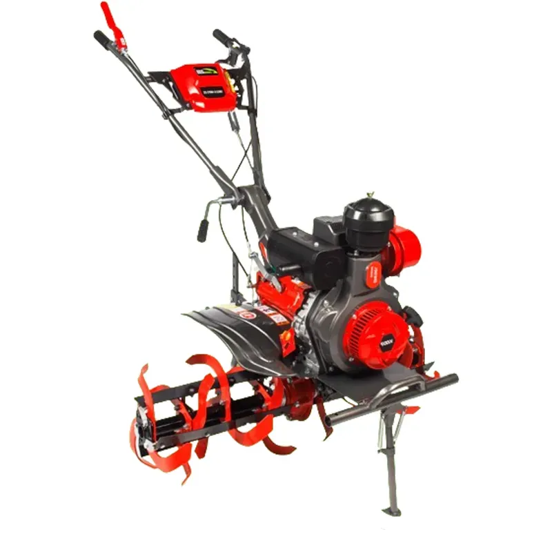 Riga Italy 7 HP Self Start Diesel Power Weeder For Agriculture (KPDE 1000), 4 Stroke and 247 CC Engine