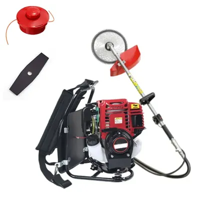 Orezen 4 Stroke 35 CC Backpack Petrol Brush Cutter / Crop Cutter For Agriculture & Gardening