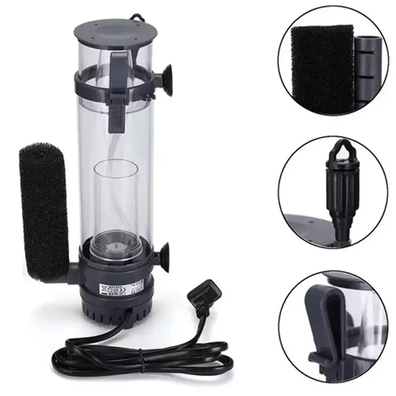 BOYU 8 W WG 310 80-120 L Protien Skimmer For Salt Water Marine Aquarium