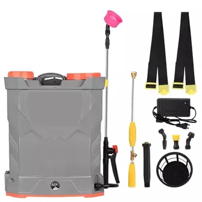 Giga Watts 20 Litre 12 V 12 Ah 2 in 1 Battery and Manual knapsack Spray with Double Motor (Pack of 1)