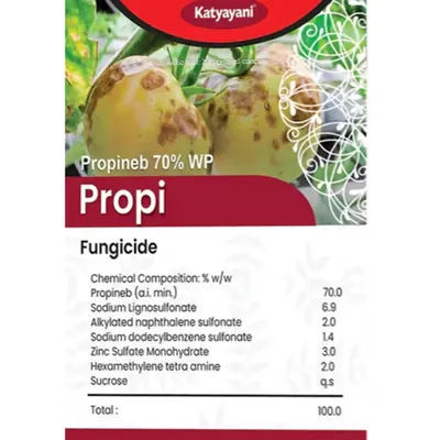 Katyayani Propi, Propineb 70% WP, Fungicide (Pack-1.6 kg (800 g x 2))