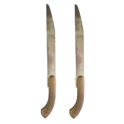 2 pieces of Hand Powered Pruning Saw Wood Cutter Used for Tree Branch and Gardening (AARI)