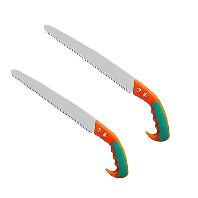 Garden Pruning Saw, Tree Pruner, Hand Tools For Removing Unwanted Branches with PVC Material Handle (Pack-2 Pieces)