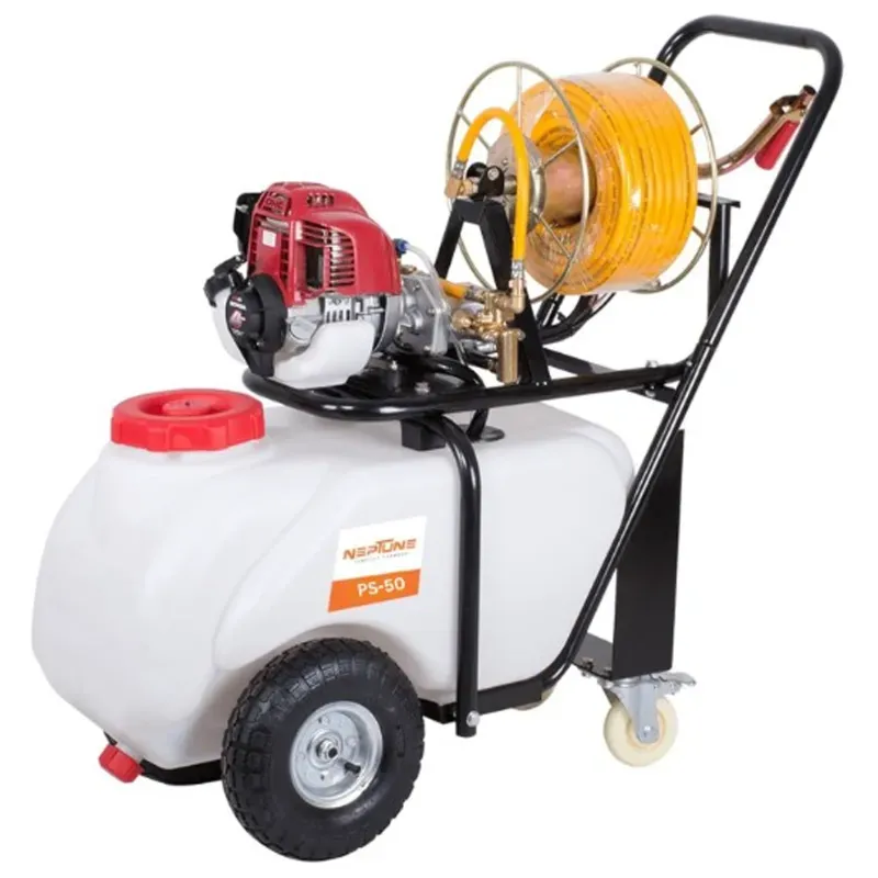 Neptune PS-50 4 Stroke Trolly Power Sprayer for Agriculture, Horticulture, Plantations, Gardens, and Nurseries