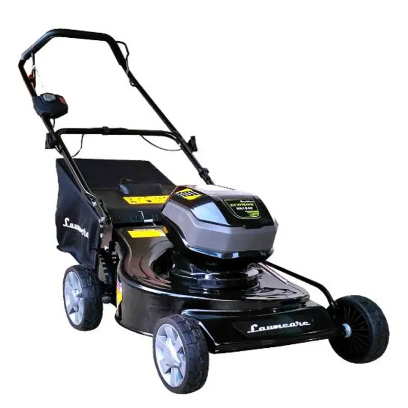Lawncare 18 Inch Push Type Lithium ion Battery Operated Cordless Lawn Mower, Ecomow-1840