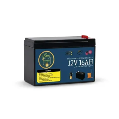 RADHE AGRI CENTER 12 V 16 Amp Lithium Ion Battery for Battery Operated Agricultural Sprayer