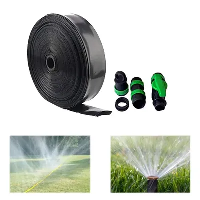 Siddhi Agritech 350 Micron, 20 mm Diameter, 100 m Long Agricultural Rain Pipe with Accessories (Pack-1 Pc)