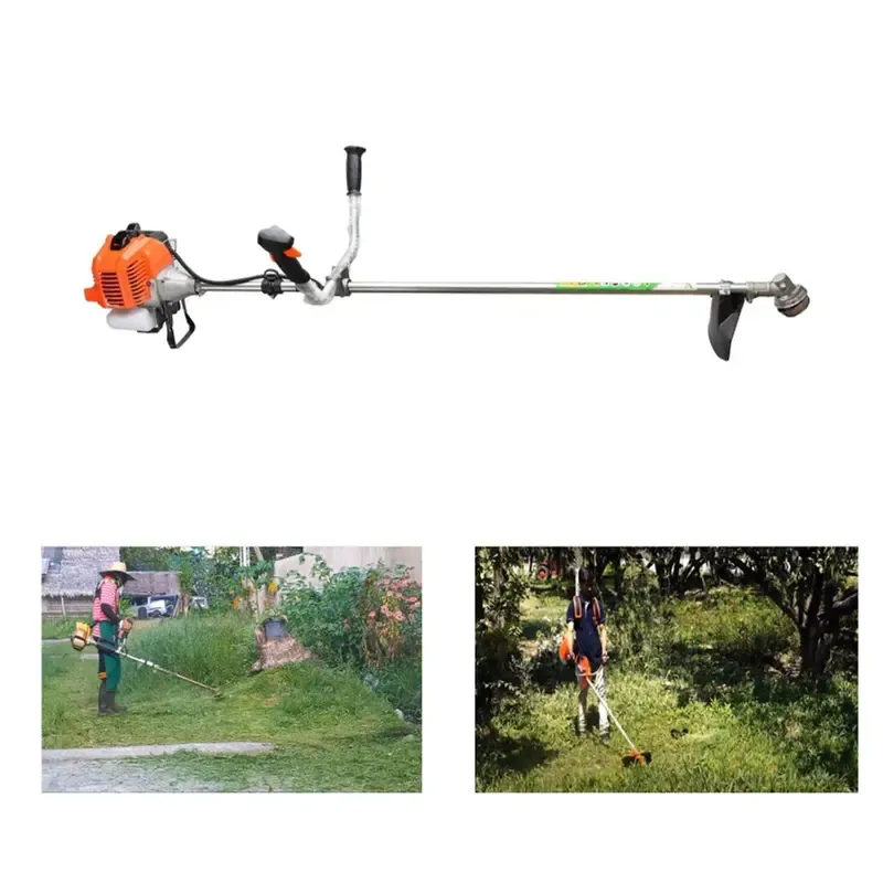 Ralli 43 CC 2 Stroke Sidepack Petrol Brush Cutter, 1.25 kW High Speed Grass Cutter Machine, BC 430S