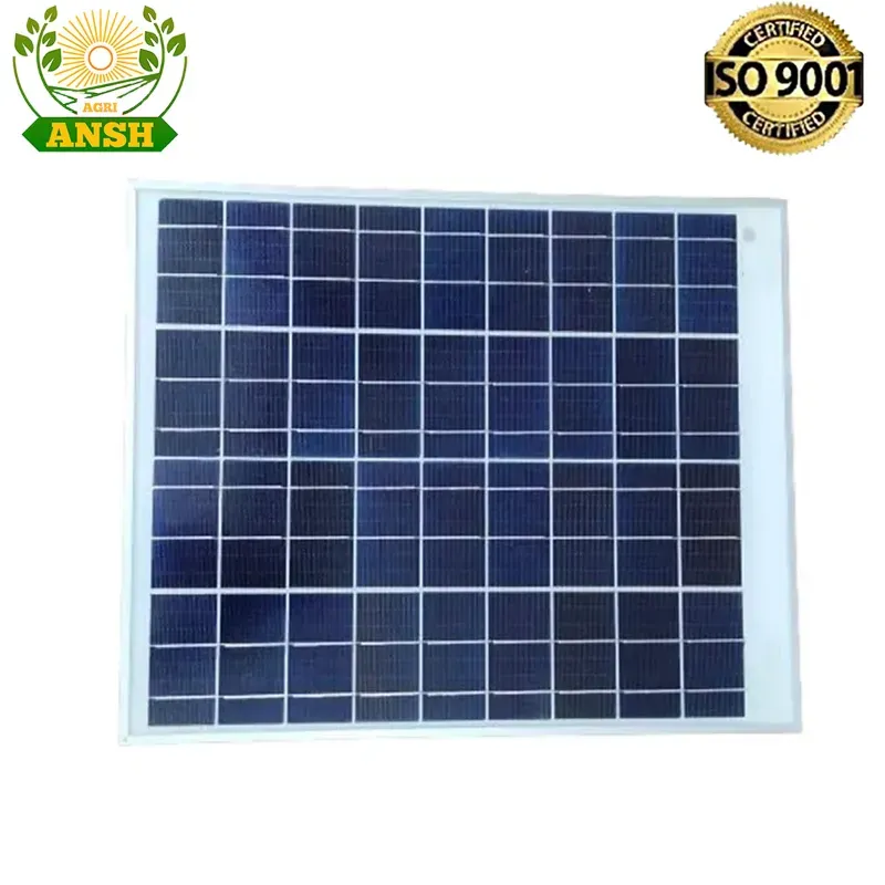 AGRIANSH 20 W Solar Panel of 17 Voltage for Indoor and Outdoor Usage