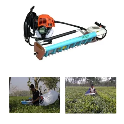 Ralli 26 CC 2 Stroke Petrol Backpack Tea Harvester, Professional Tea Plucker with 60 cm Blade, TP 60